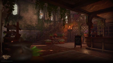 Bonecloak's Apothecary's interior.