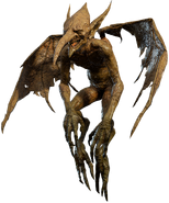 A mud mephit from Baldur's Gate III.