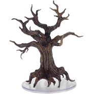 A miniature of an awakened tree from the IotR: Snowbound set.