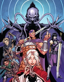 Uddron towers over the Heroes of Baldur's Gate.