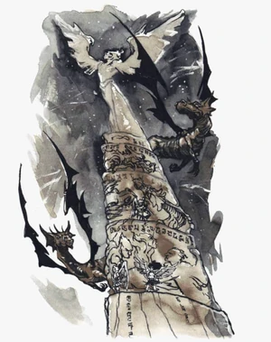 The Tower of War Triumphant, one of the gathering points for celestial Parliament.