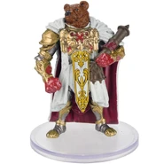 A miniature of a warden archon from the IotR: Planescape: Adventures in the Multiverse set.