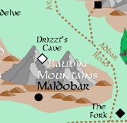 Another map of the Rauvin Mountains