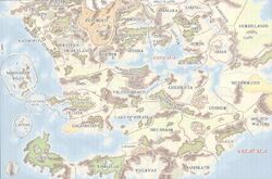 The Forgotten Realms Map 5e Faerûn | Forgotten Realms Wiki | Fandom