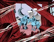 The companions shocked to find their home destroyed as a target of Shar's rage.