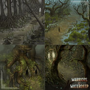 Forestfall Fen as it appeared in Warriors of Waterdeep.