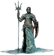 Gar with his trident.