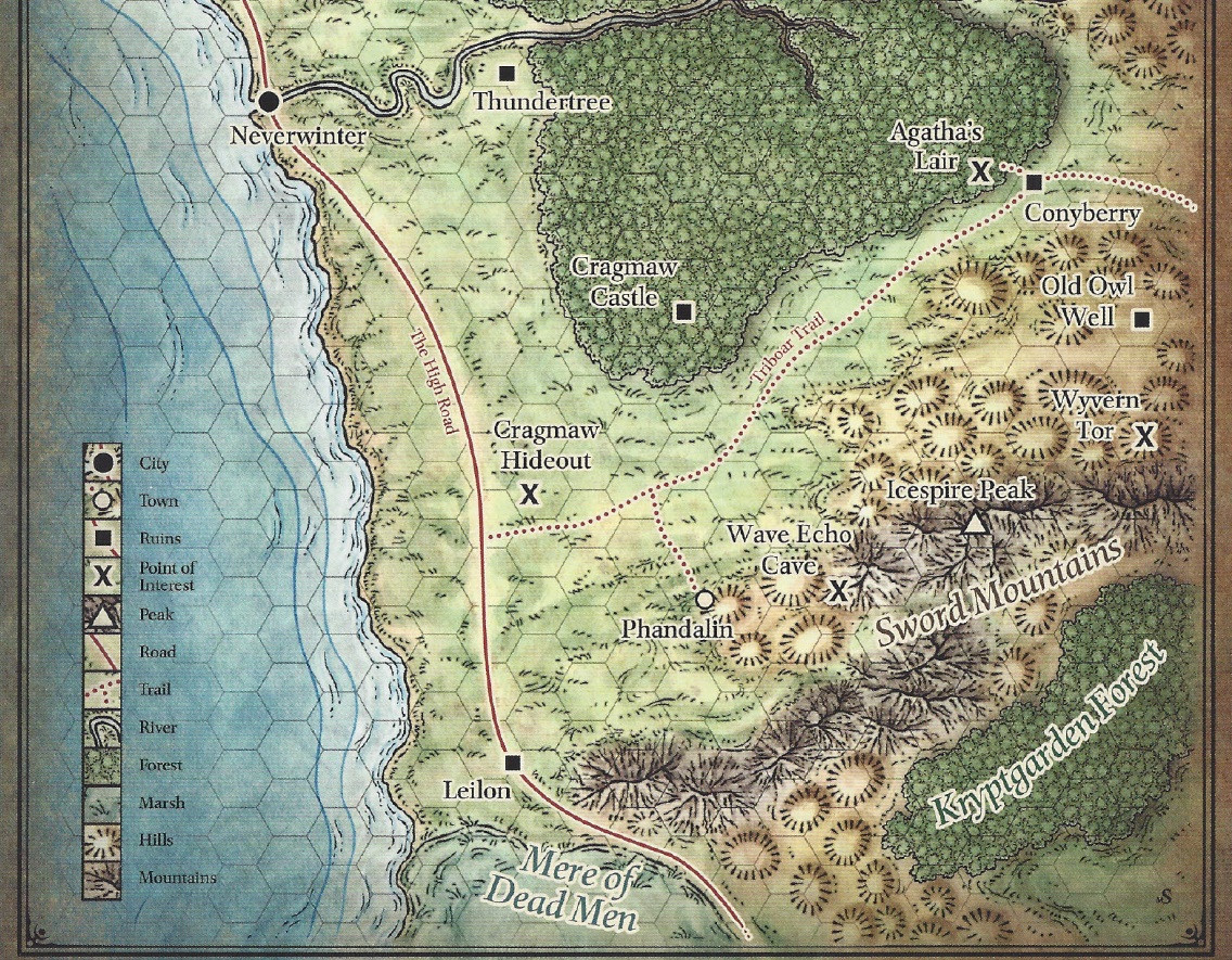 Map Of Neverwinter Wood Neverwinter Wood | Forgotten Realms Wiki | Fandom