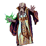 A mind flayer from 3DO's Advanced Dungeons & Dragons: Slayer (1995).