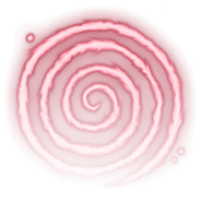 The hypnotic pattern spell symbol from Baldur's Gate III.
