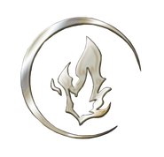 The symbol of fire genasi from Neverwinter Nights 2: Mask of the Betrayer.