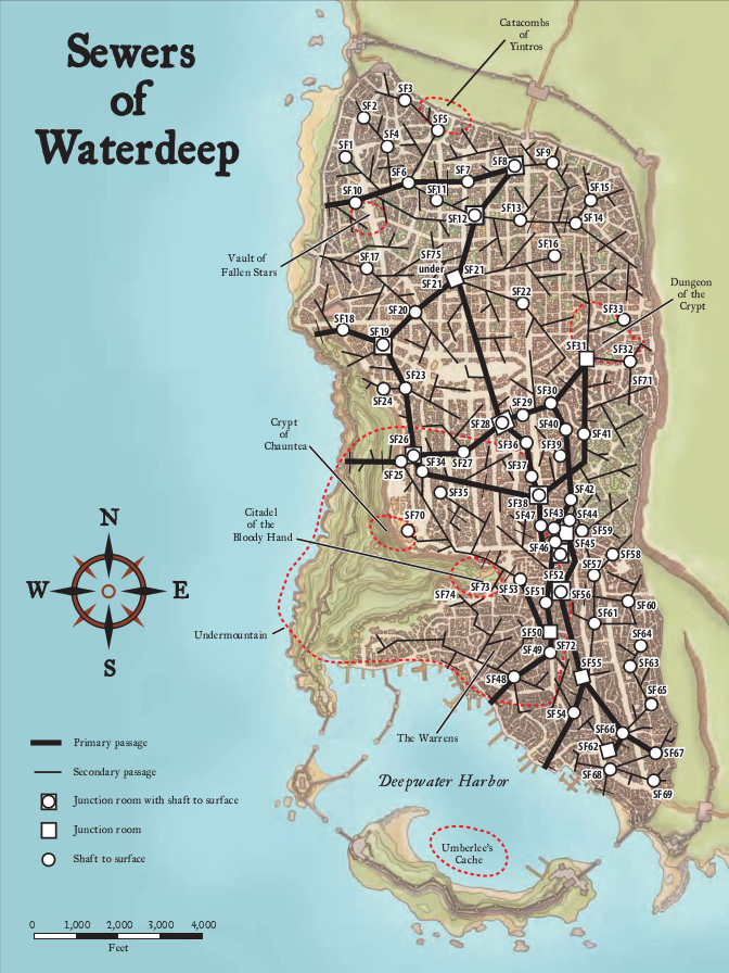 Waterdeep Map 5e Pdf Waterdeep/Sewers | Forgotten Realms Wiki | Fandom