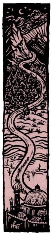 Caravans leaving Milvarune.