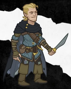 Krydle as he appears in Idle Champions of the Forgotten Realms.