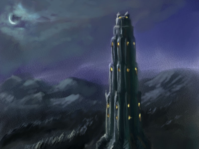 Short Onyx Tower