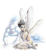 A sylph and an aerial servant.