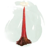 A candle of invocation.