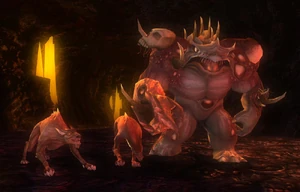 Fiends made up the heavy-hitters of the Lords of Dust.