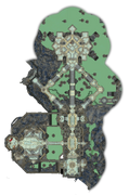 Cazador's Dungeon (1492) map image