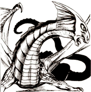 Whitedragon.png (227 KB) A white dragon from 2nd edition.