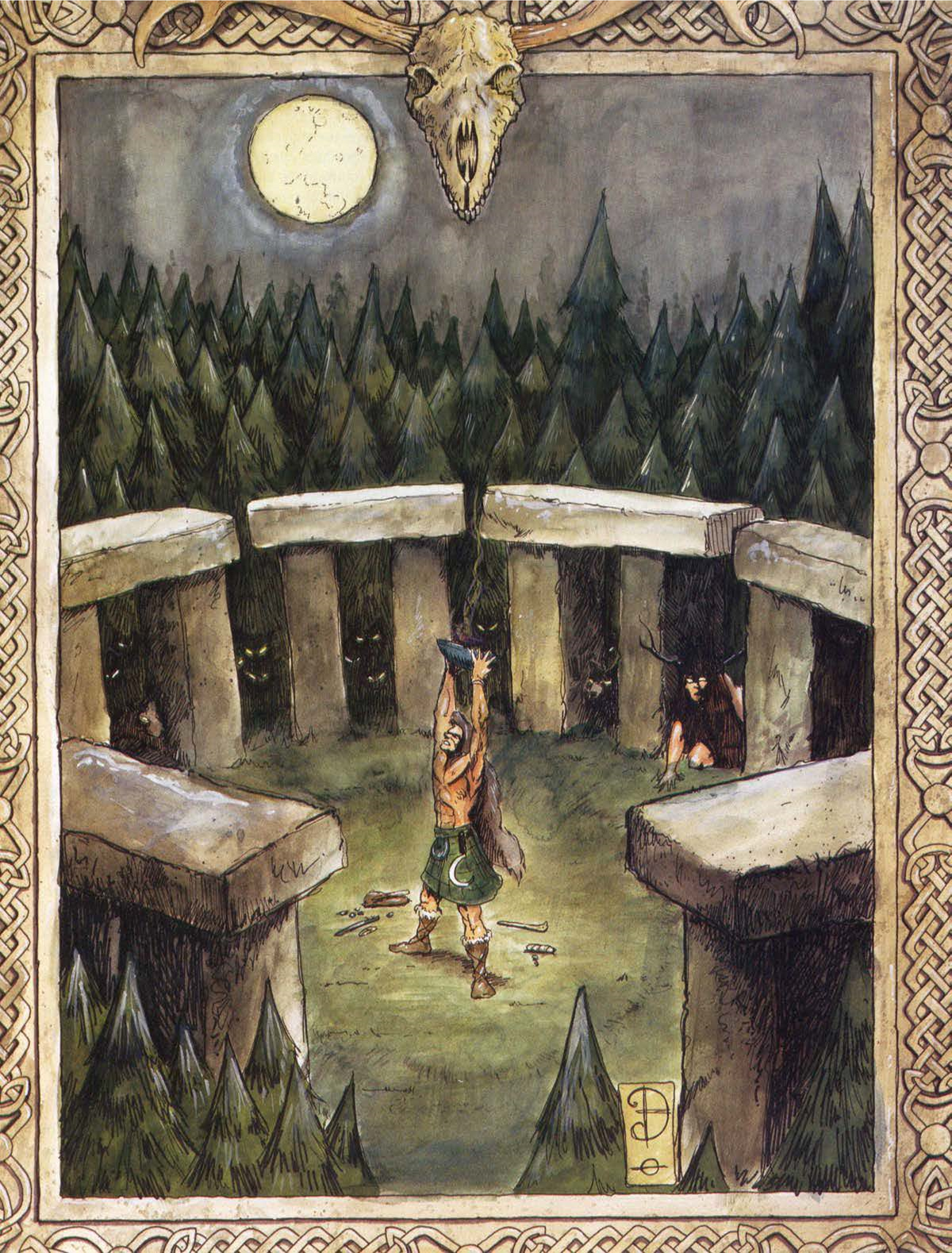 Painted Celtic Warriors (Illustration) - World History Encyclopedia
