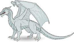 White dragon idle