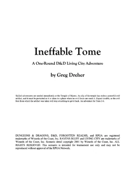 Ineffable Tome