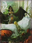 Malcanthet and a captured angel.