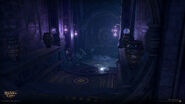 The entrance to the Gauntlet of Shar upon arriving from the surface.