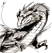 A red dragon from 2nd edition.