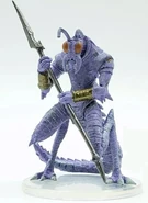 A miniature of a gelugon from the IotR: Vecna: Eve of Ruin set.