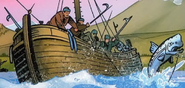 Fishermen in Icewind Dale using both rods and harpoons.