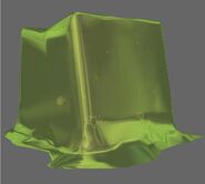 A jiggly gelatinous cube from the game editor of Neverwinter Nights.