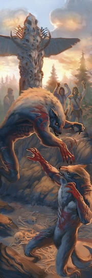 Ritual combat at the Totem Pit.