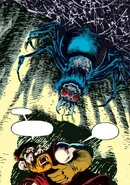 Giant spider and Onyx.jpg (64 KB) An illusory giant spider creeping up on Onyx the Invincible, from the Advanced Dungeons & Dragons comic.