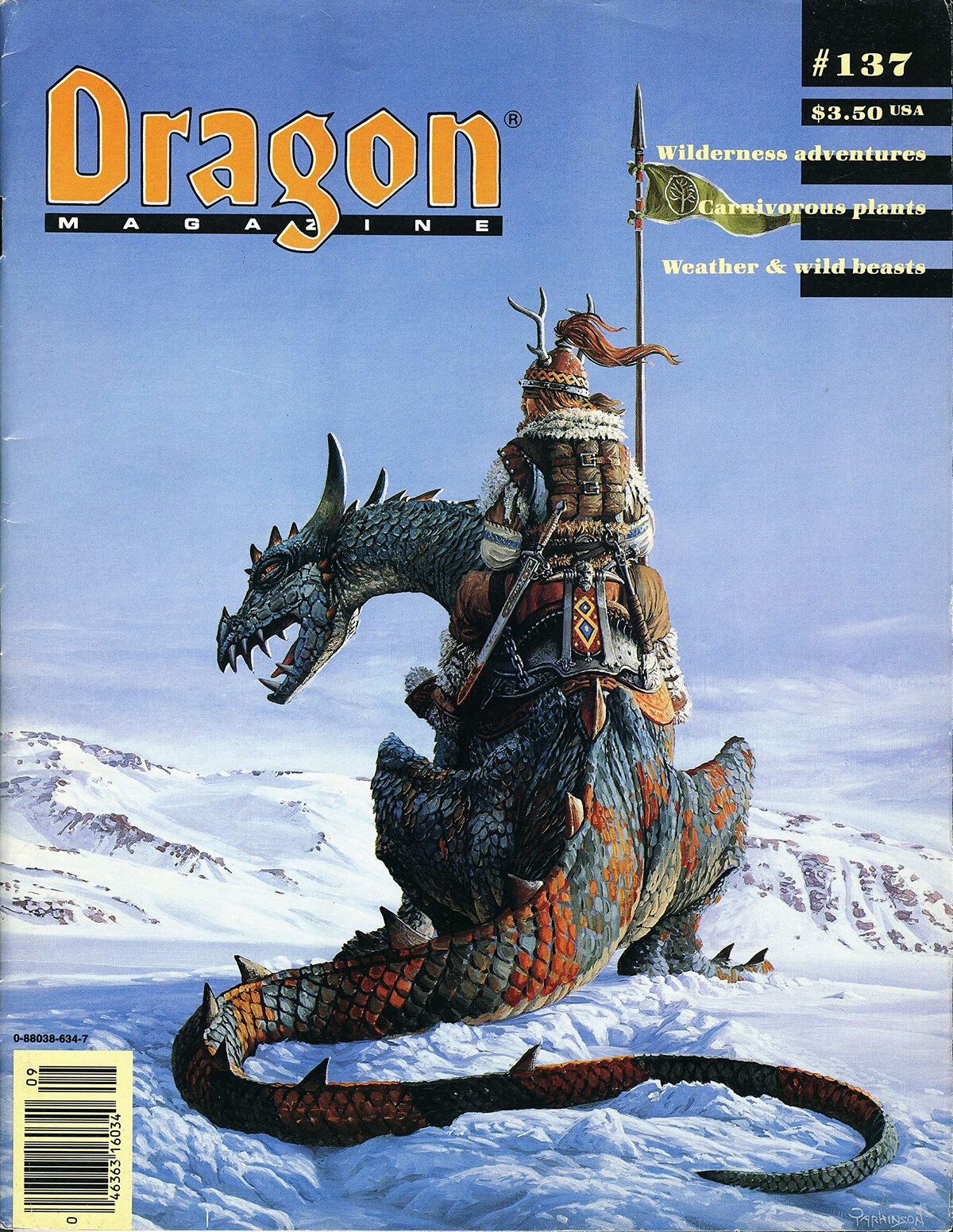 Dragon Magazine January 2022 Scans Includes Two New Illustrations