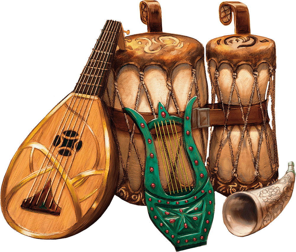 5 musical instruments