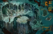 Beacon Tor interior, concept art by Vance Kovacs.