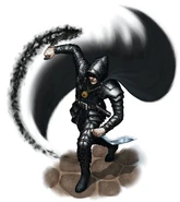 Seith, a black flame zealot.
