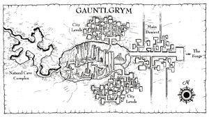 Gauntlygrym map