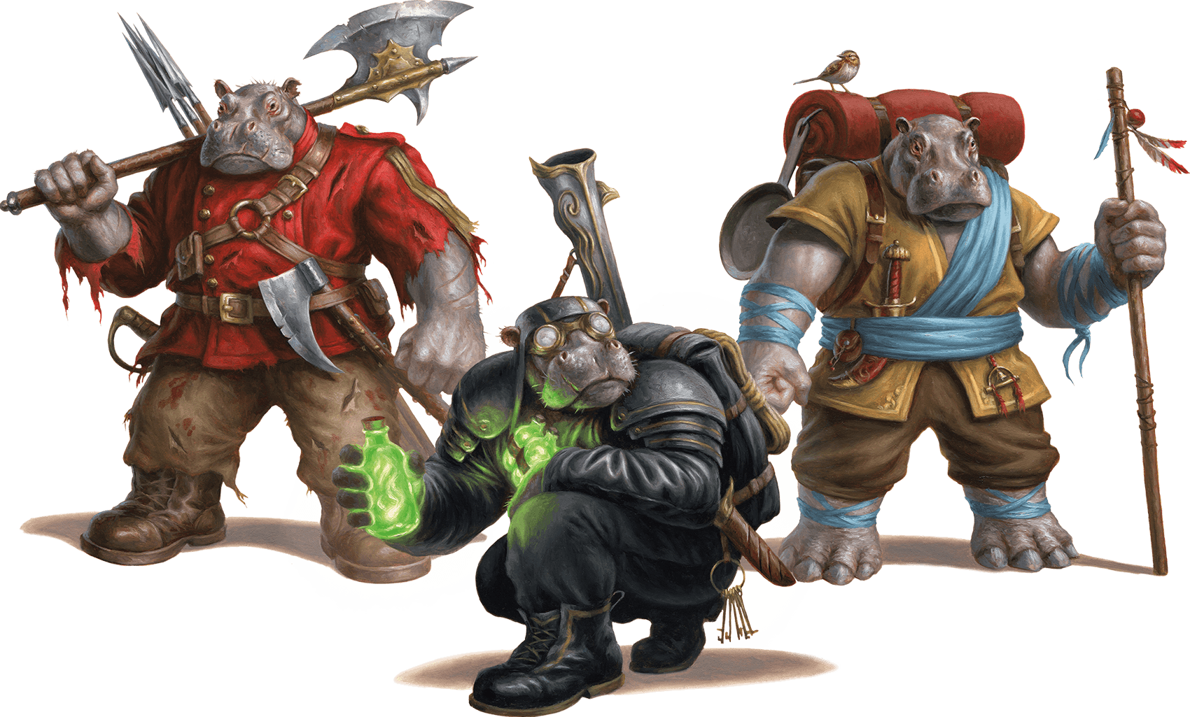 Giff Playable Race  New Player Option for Dungeons & Dragons Fifth Edition  – DMDave Publishing