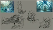 Concept art of the Astral Plane, made for Neverwinter Nights 2.