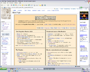 Main page view