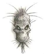 A single mimir, by Tony DiTerlizzi.