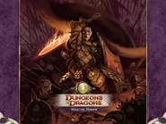 Promotional wallpaper of a fighter beset by orcs.