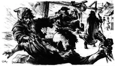 Lawlessness on the streets of Oeble.