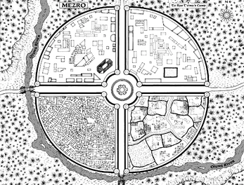 A map of Mezro.