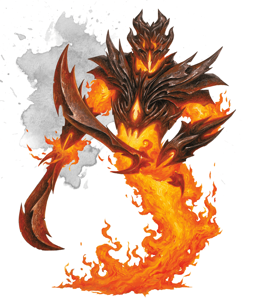 fire elemental dandd