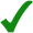 Green check
