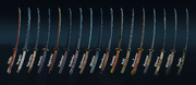 Every Kensei Weapon Set